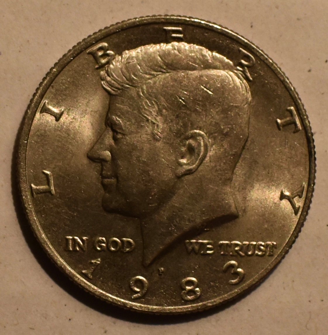 1983-P-Kennedy-Half-Dollar-For-Grading